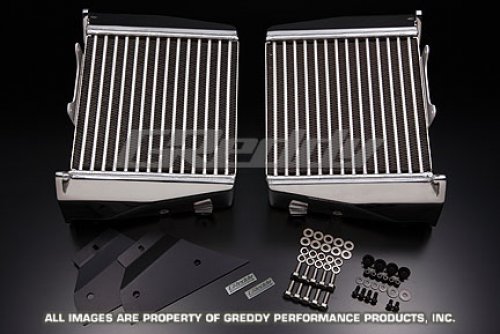 GReddy 12020483 R-SPEC Twin Core Intercooler Kit 09 Nissan GT-R R35