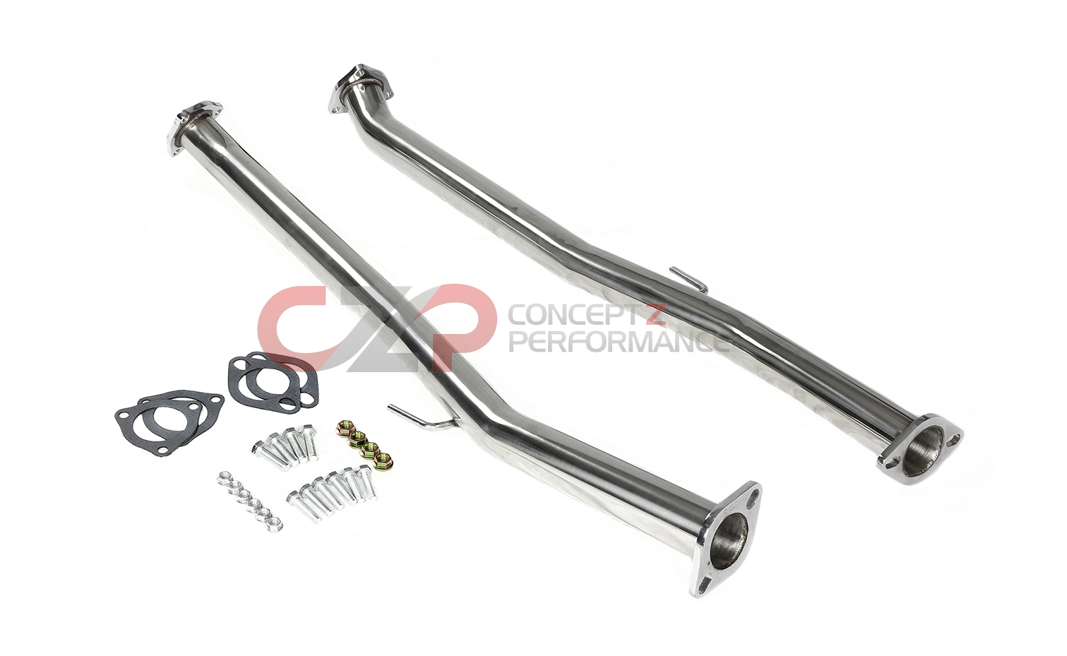 DNA Performance Stainless Steel Test Pipes 2.4" Twin Turbo TT - Nissan 300ZX 90-96 Z32
