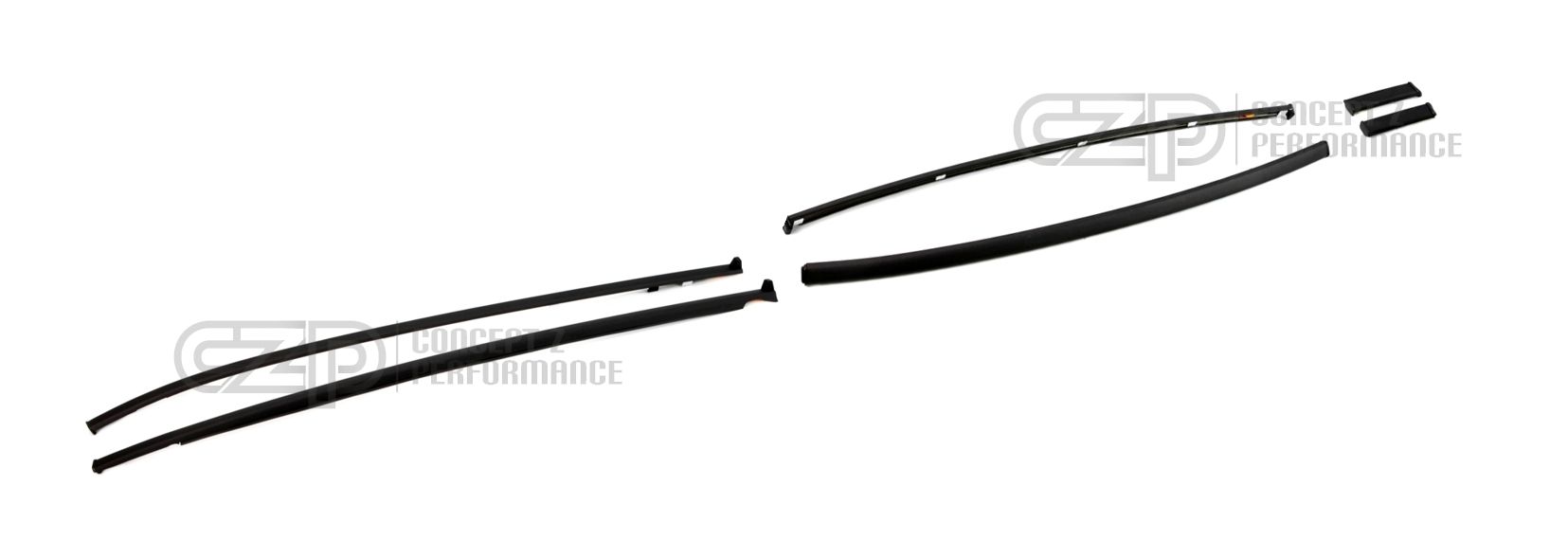 Nissan OEM 6-Piece Top Molding Kit, 2-Seater Coupe - Nissan 300ZX Z32