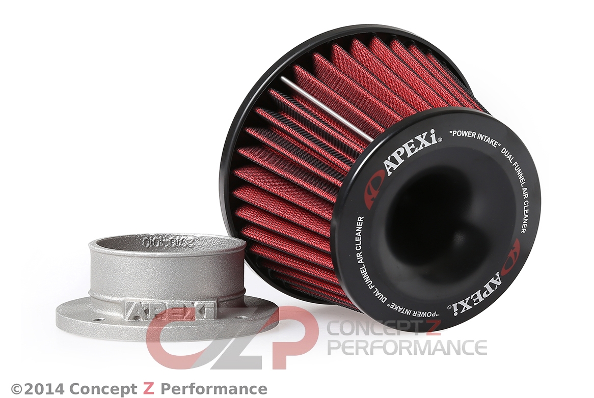 Apexi 500-A025 Dual Funnel Power Intake Filter 80mm Universal Adapter