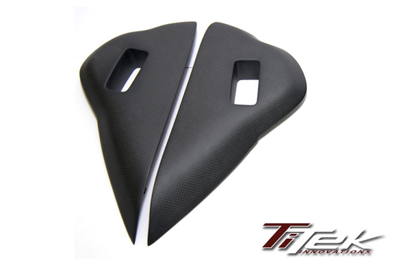 Titek TIT-R35-1016 Carbon Fiber Dash Vent Side Cover - Matte