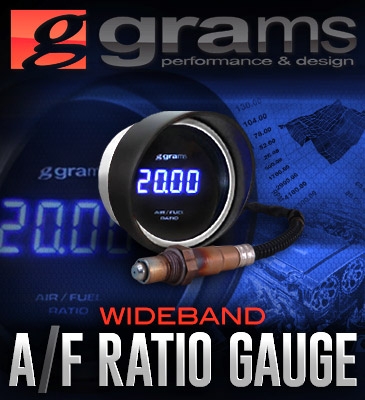 Grams Performance G2-99-0055  Wideband Air / Fuel Ratio Gauge - 52mm