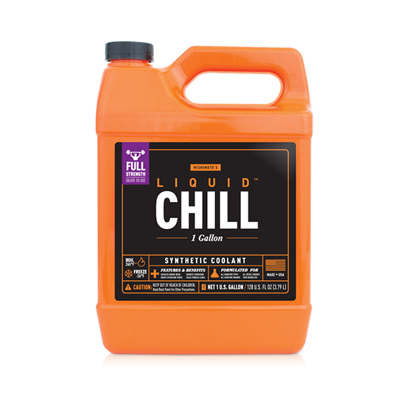 Mishimoto MMRA-LC-FULLF Liquid Chill Synthetic Engine Coolant, Full Strength Concentrate (1 Gallon)