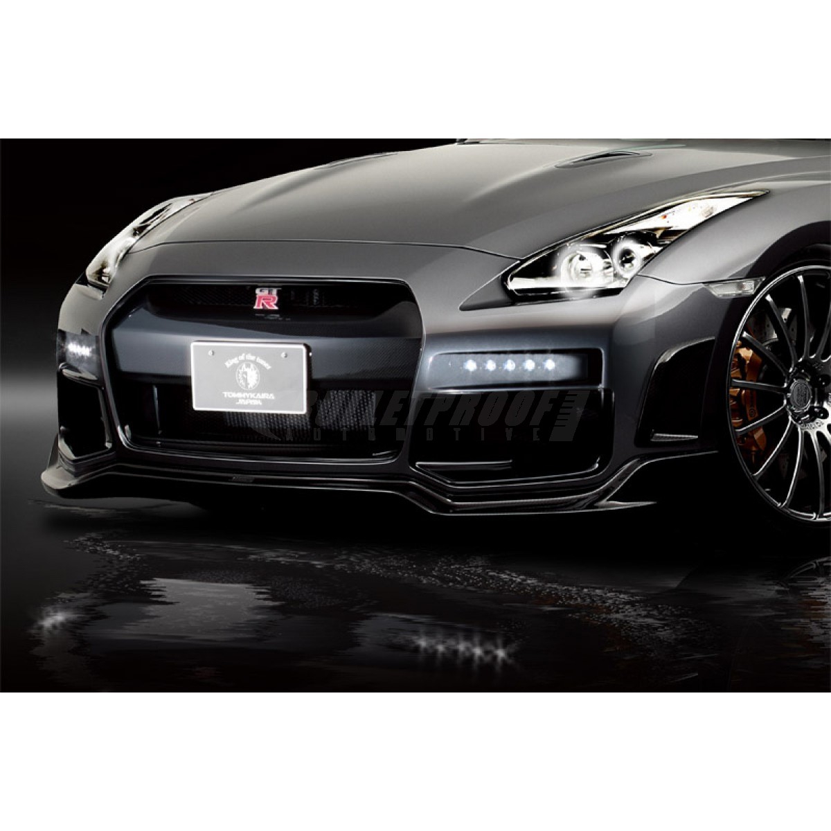 Tommy Kaira Front Lip Spoiler for 1N001A01 CBA Bumper - Nissan GT-R R35