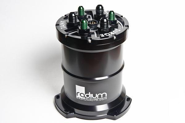 Radium Engineering 20-0136-23 Triple AEM 50-1000 Gas Multi-Pump Fuel Surge Tank (Pumps Incl)