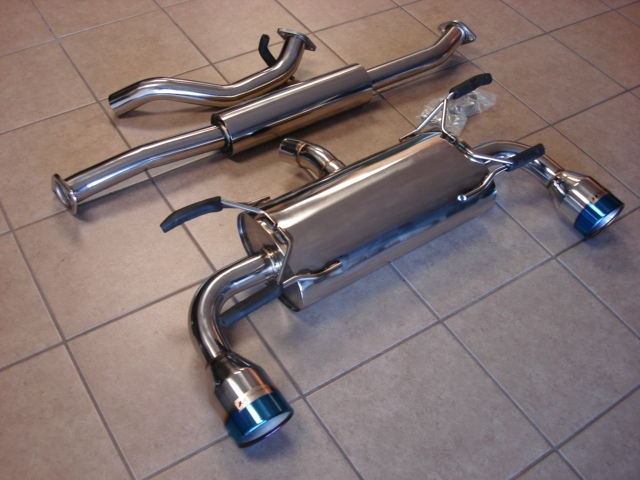 Top Speed Catback Exhaust System with 114mm Tips Scion FR-S / Subaru BRZ