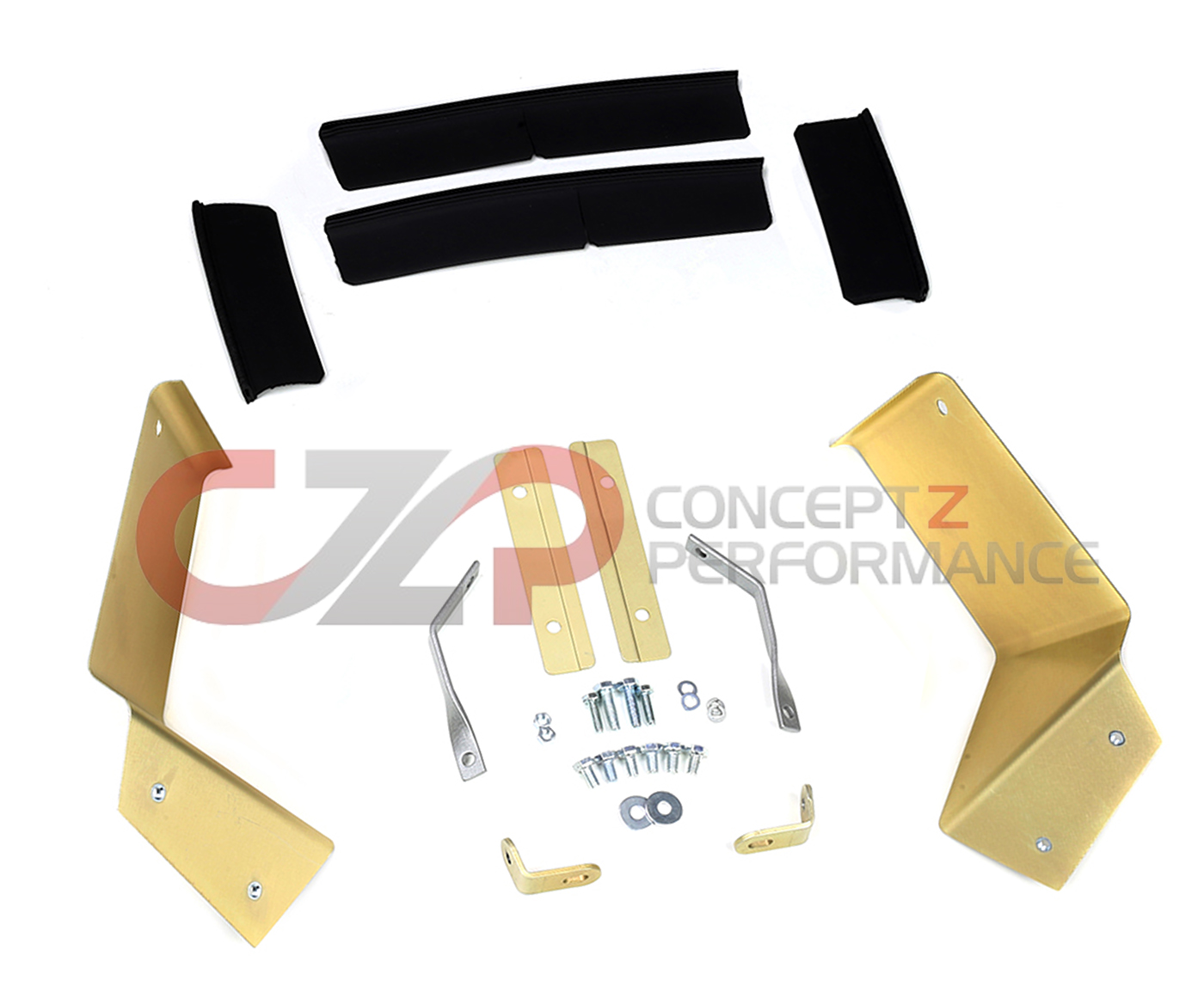 JWT Dual Pop Charger Heat Shield, Seals, and Hardware Kit - Nissan 350Z 07-08 VQ35HR Z33