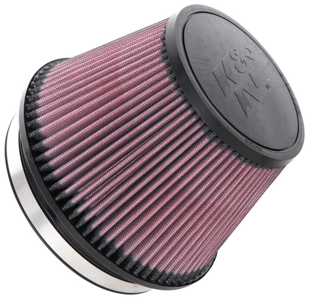 K&N Reusable High Flow Air Filter, Chrome, Universal - Replacement Filter for 402900, 402833 and 402835 (Stillen 300ZX, 350Z, and G35 Intake Kits)
