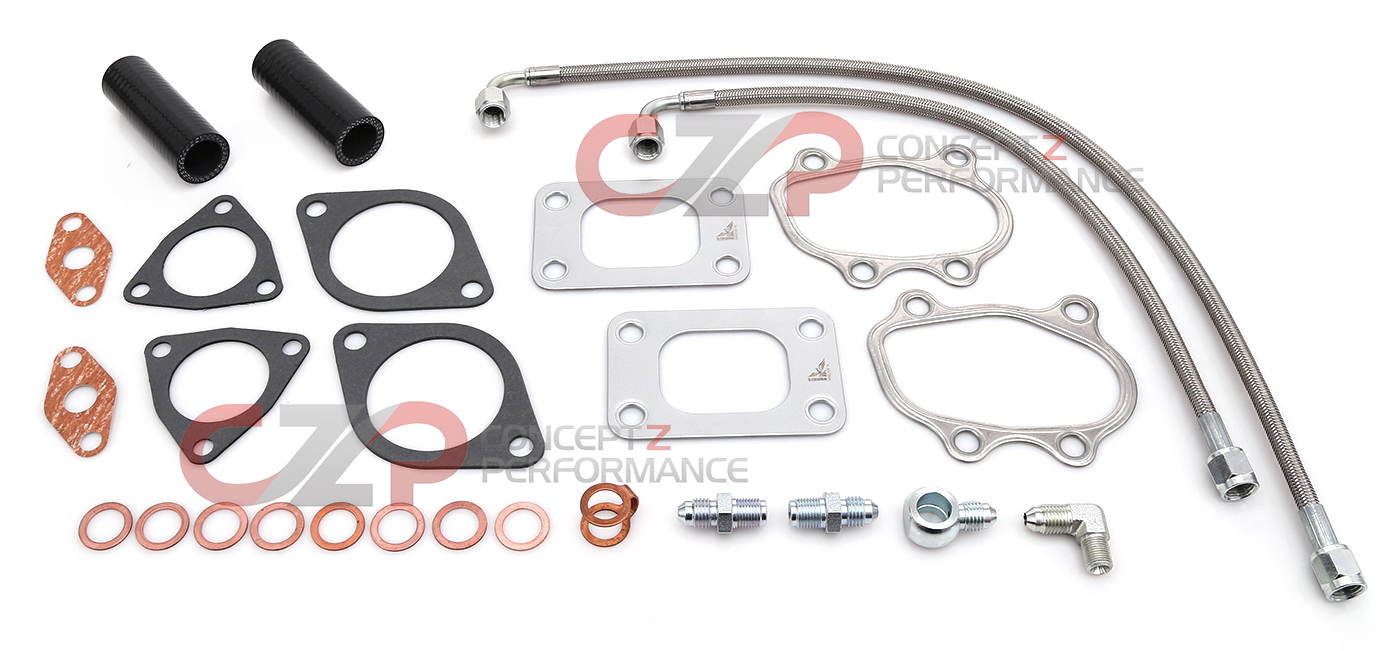 CZP Turbo Gasket Essentials Kit for Thrust Bearing Turbos - Nissan 300ZX 90-96 Twin Turbo TT Z32