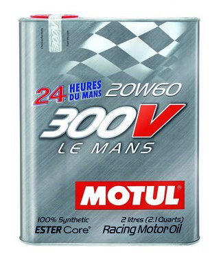 Motul 300V LE MANS 20W60 Synthetic Ester Racing Oil - 2 Liters