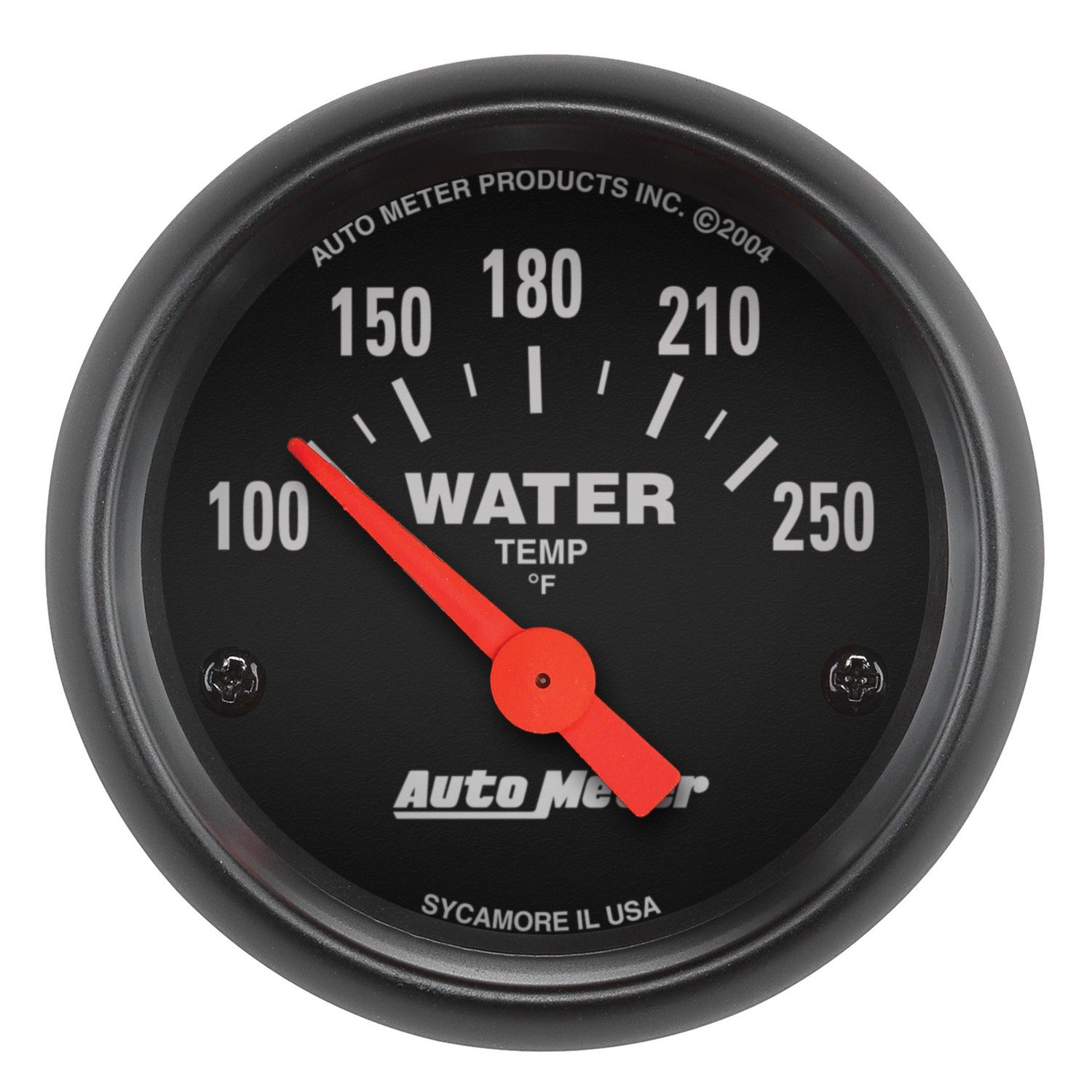 Autometer Water Temperature, 100-250 °F, 52mm Z-Series Gauge