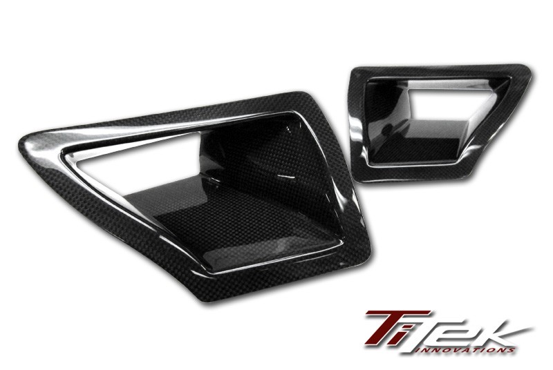 Titek Dual Carbon Fiber Air Duct HR 350Z Z33