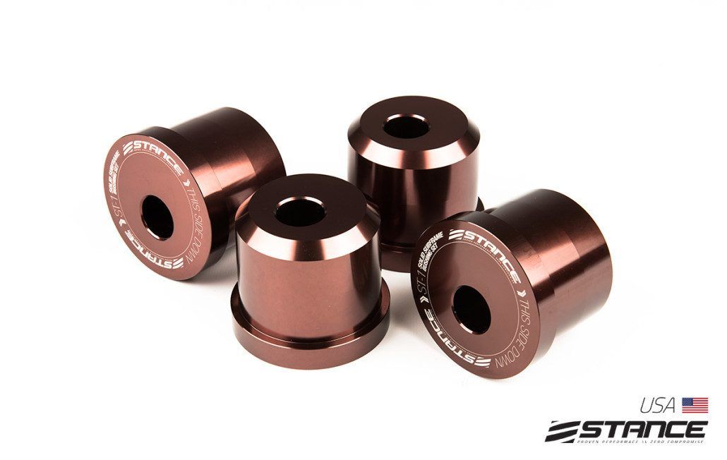 Stance S14/S15 to S13 Subframe Conversion Solid Bushings Set - Nissan 240SX S13