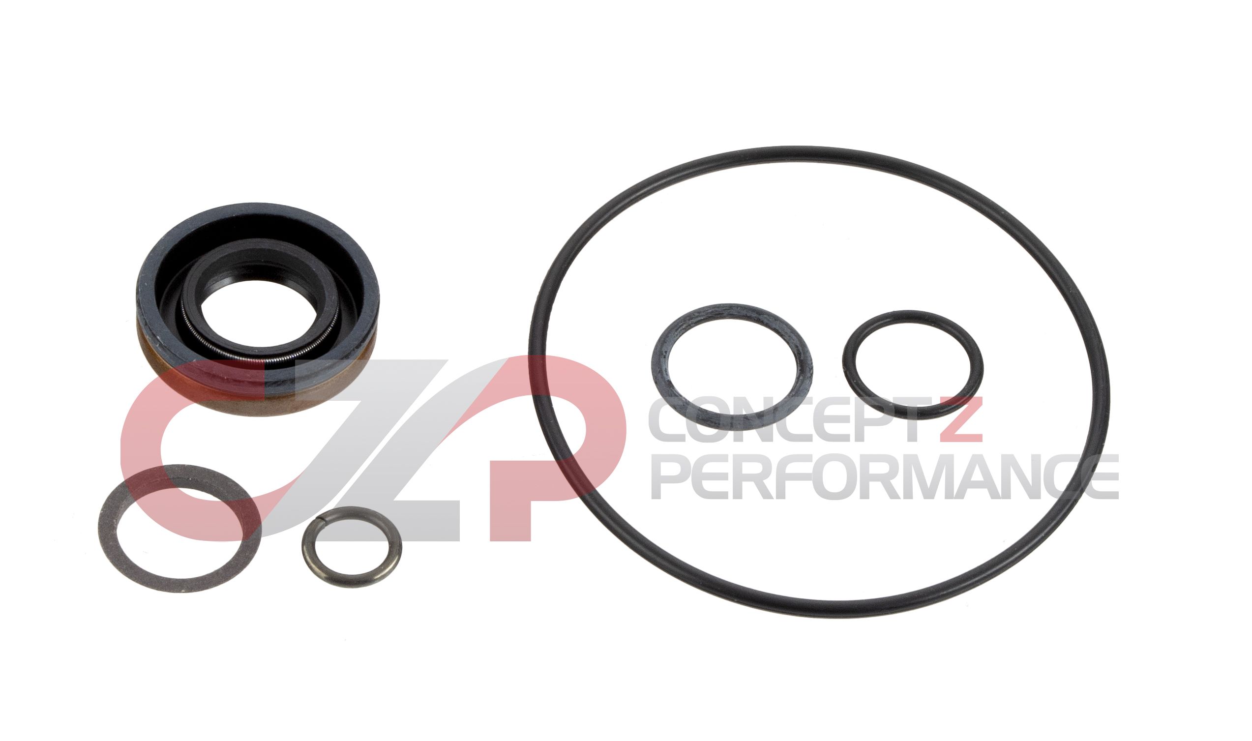 Nissan OEM Power Steering Pump Rebuild Seal & Gasket Kit - Nissan 370Z GT-R / Infiniti G37 Non-Sport or AWD