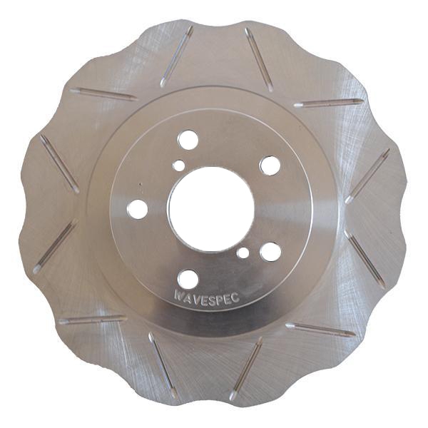 WaveSpec Direct Replacement Rotor, Rear Slotted - Nissan 300ZX 90-96 Z32
