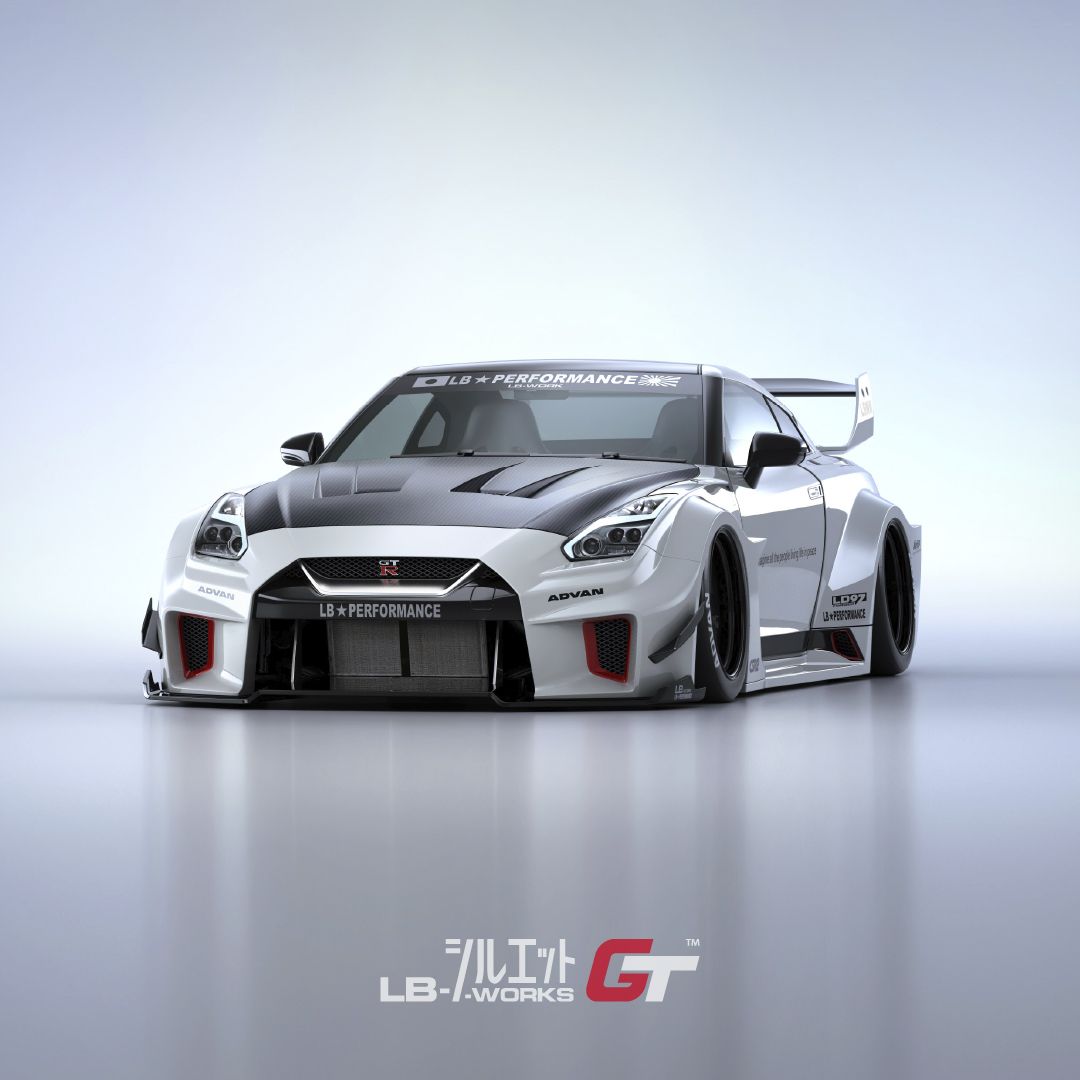 Liberty Walk LB Silhouette WORKS 35GT-RR Complete Body Kit - Nissan GT-R R35