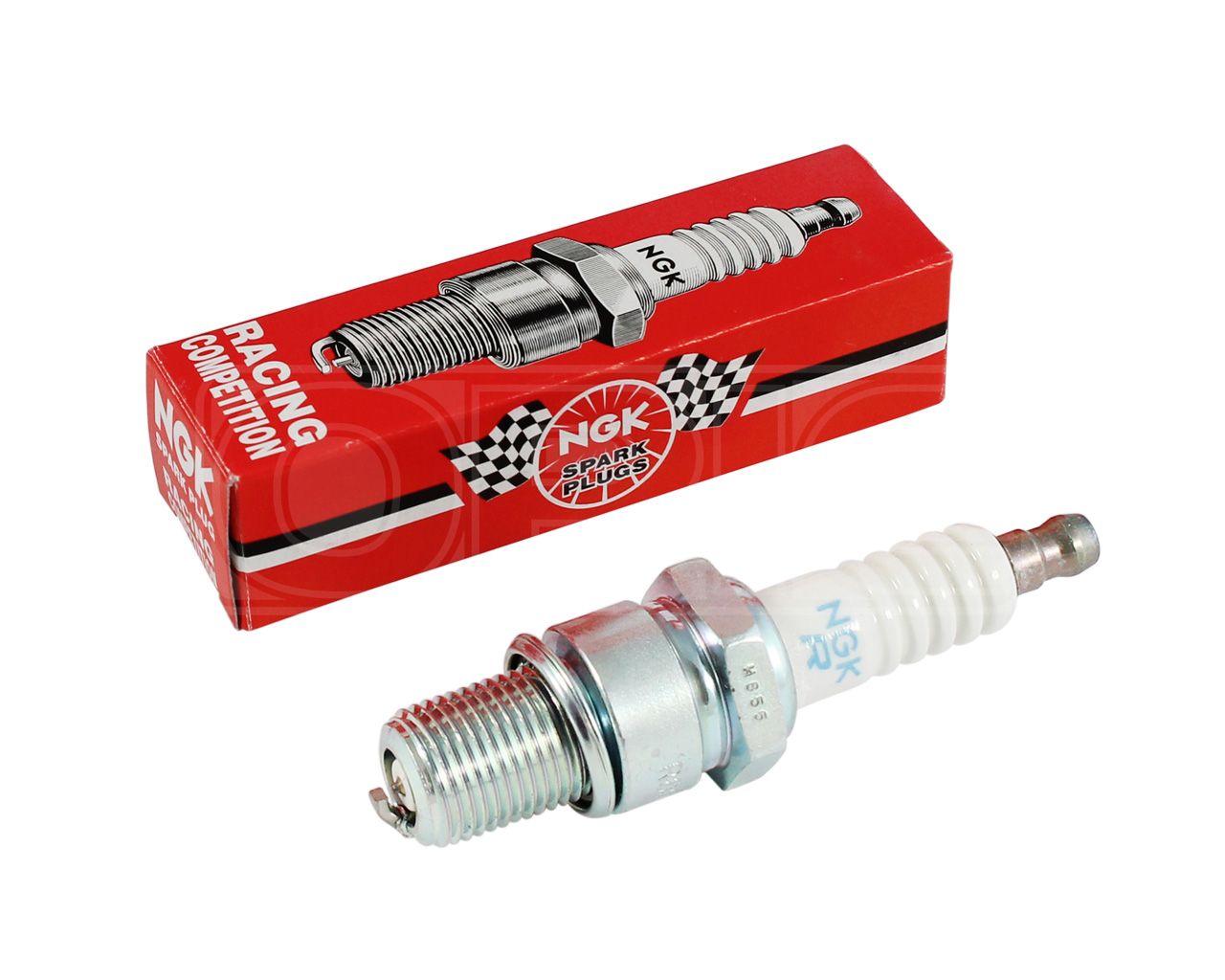 NGK Iridium Racing Heat Range 10 Spark Plug (R2558E-10) 12mm Diameter - Nissan GT-R VR38DETT R35