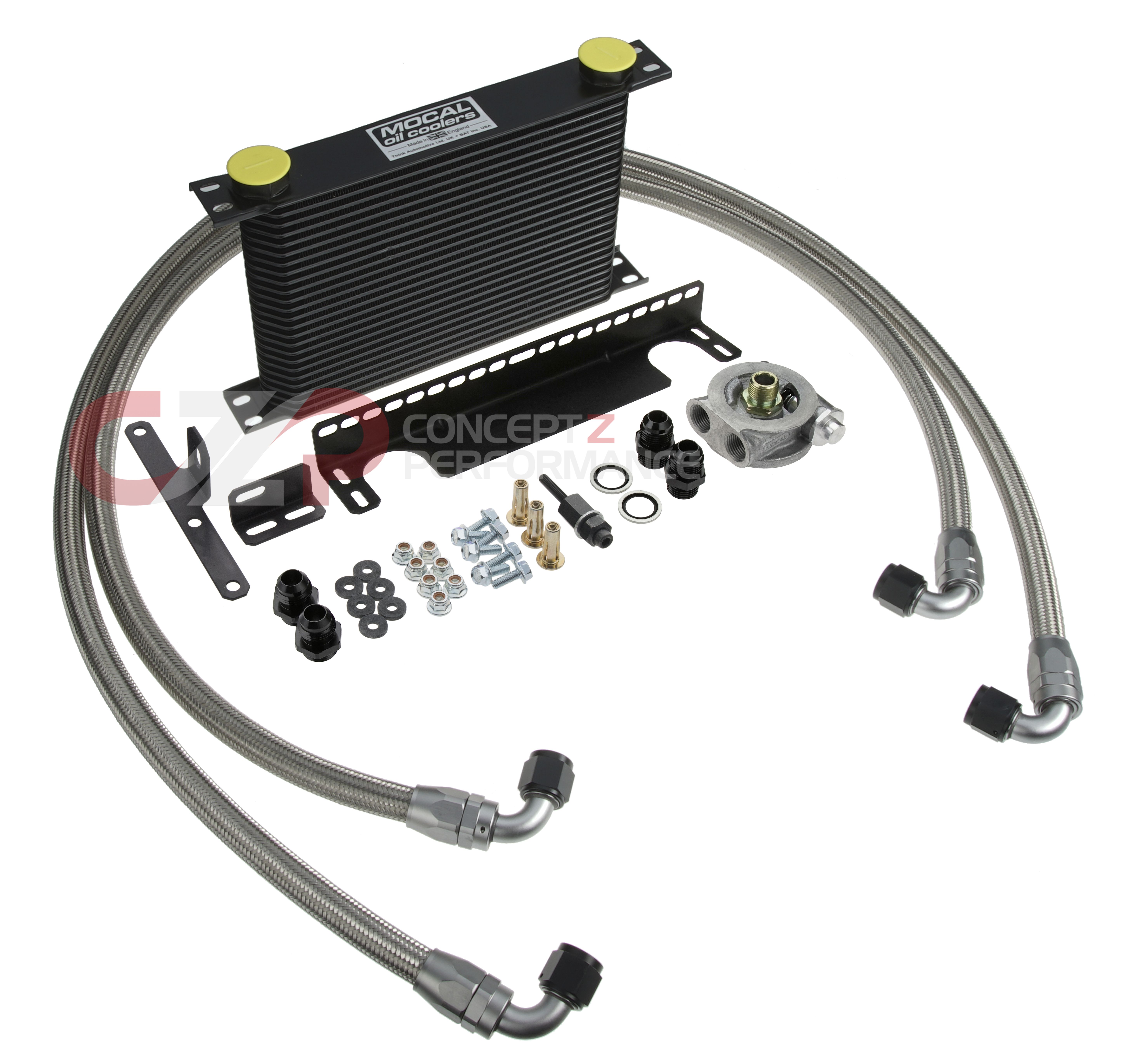 CZP Engine Oil Cooler Kit w/ Mocal Core - Nissan 350Z / Infiniti G35