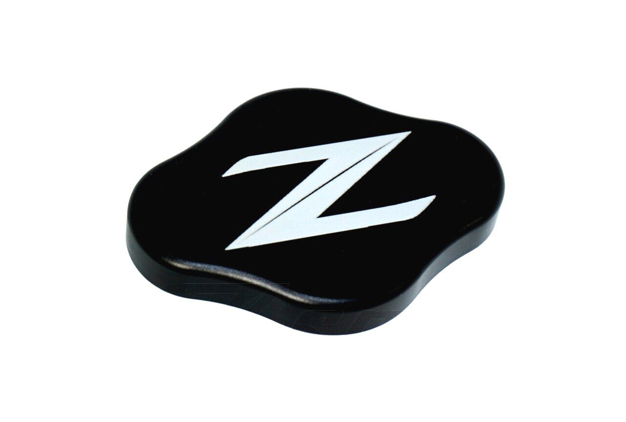 ZSpec Design Billet Radiator Cap Covers - fits: Nissan 370z (Z34) Models