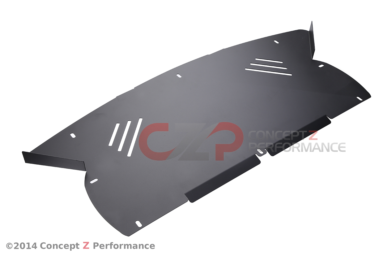 Z Speed Performance ZSP Aluminum Front Fascia Splash Guard Shield Cover for Stock OEM Bumpers - Nissan 300ZX 90-96 Z32