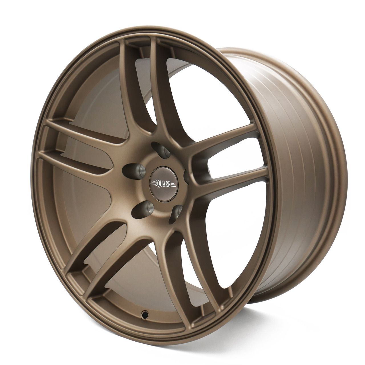 SQUARE Wheels - Flow Formed G33 R Model - 18x10.5 +15 5x114.3 - Textured Bronze