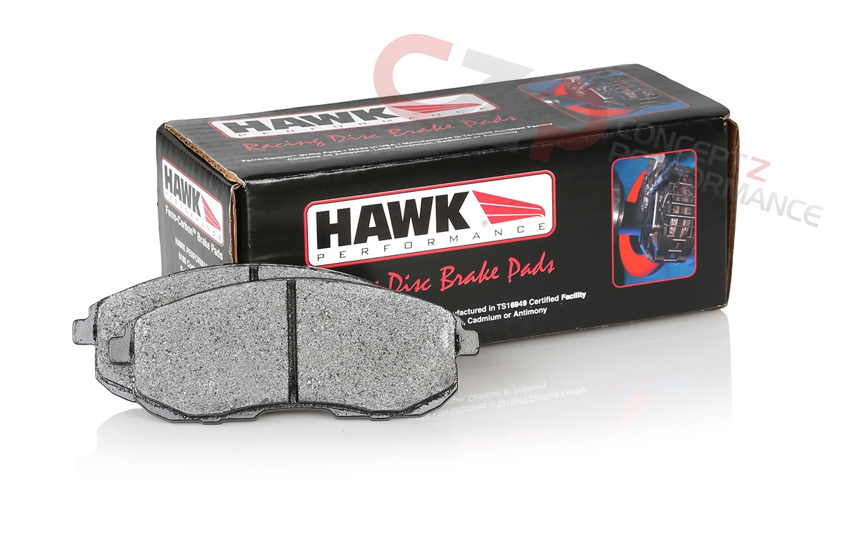 Hawk Performance HP Plus Brake Pads, Front  w/ Standard Non-Sport Calipers - Nissan 350Z 03-05 / Infiniti G35 03-04, & 05 AWD Sedan