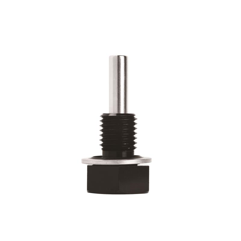 Mishimoto Magnetic Oil Drain Plug, M12 x 1.5, Black