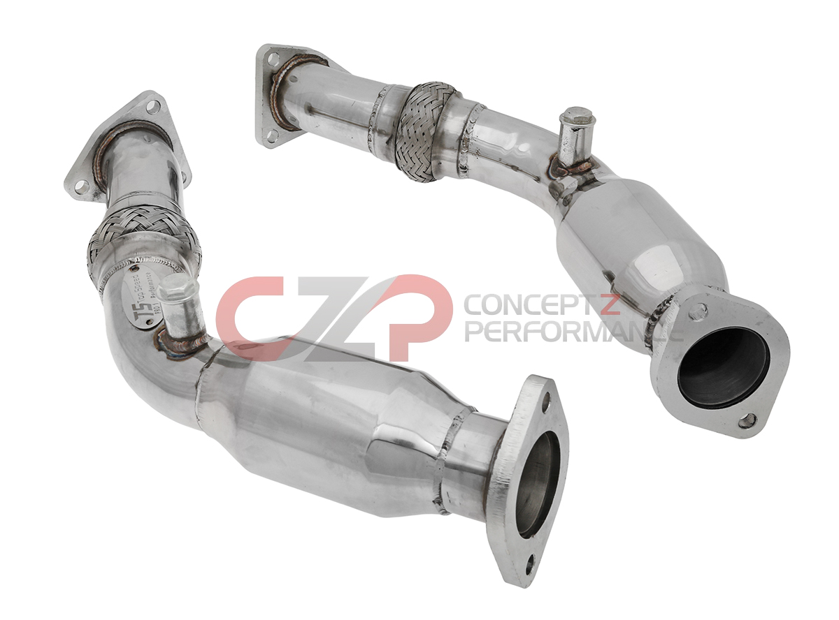 Top Speed Resonated Test Pipes, VQ35DE - Nissan 350Z / Infiniti G35