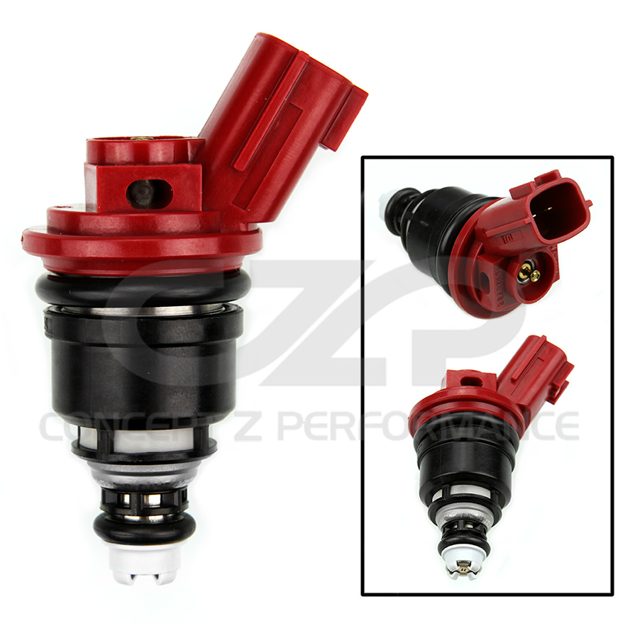Nismo 740cc Fuel Injector, Later Style, Red Top - Nissan 300ZX 95-96 TT Twin Turbo Z32 - IN STOCK!!!