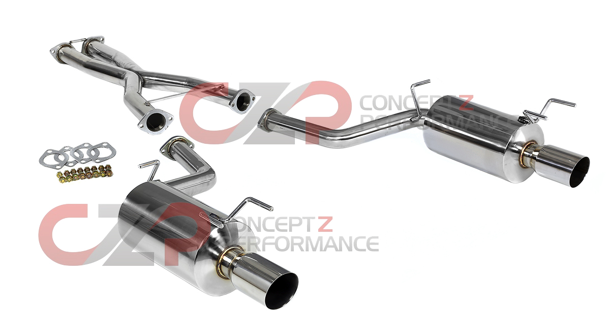 Top Speed Pro-1 Stainless Steel Catback Exhaust System - Nissan 300ZX 4-Seater 2+2 Z32