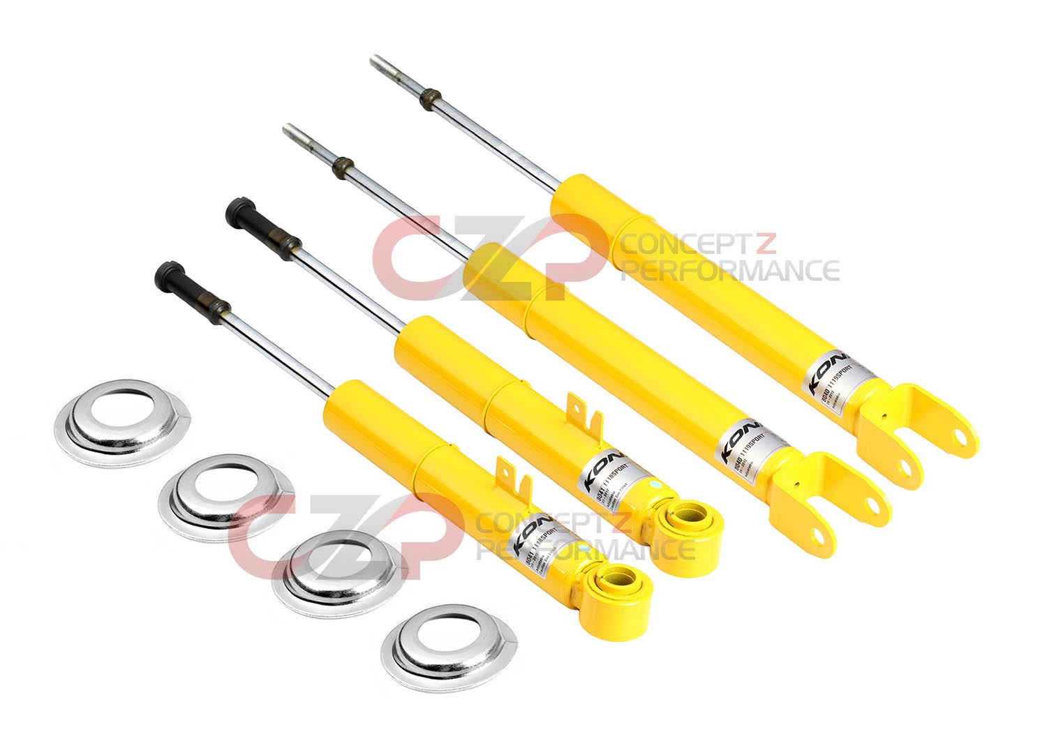 Koni Yellow Sport Adjustable Shock Kit, Complete Front and Rear Set - Nissan 350Z / Infiniti G35 RWD